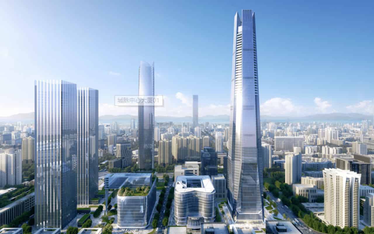 城脉中心外观图