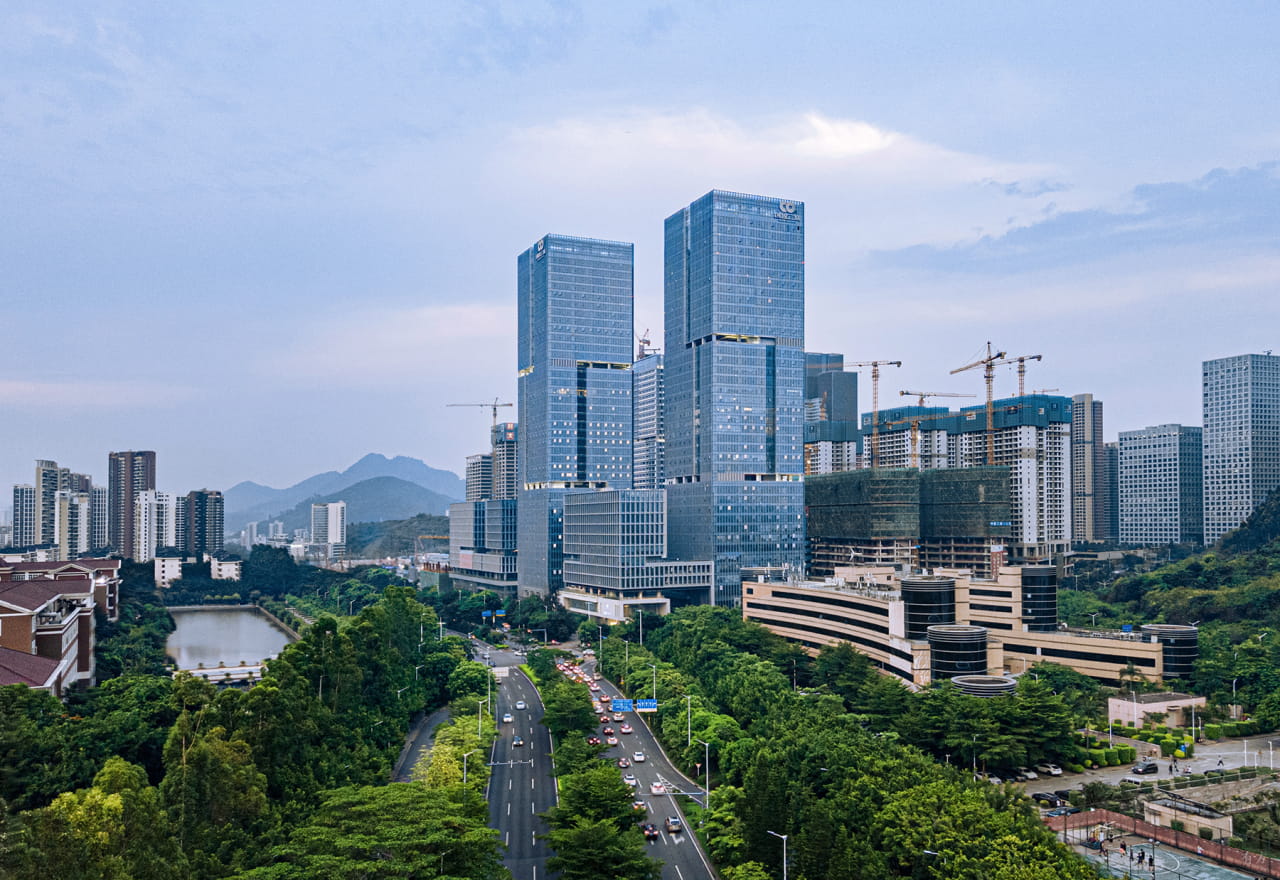创智云城外观图
