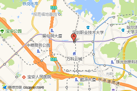 创智云城位置地图