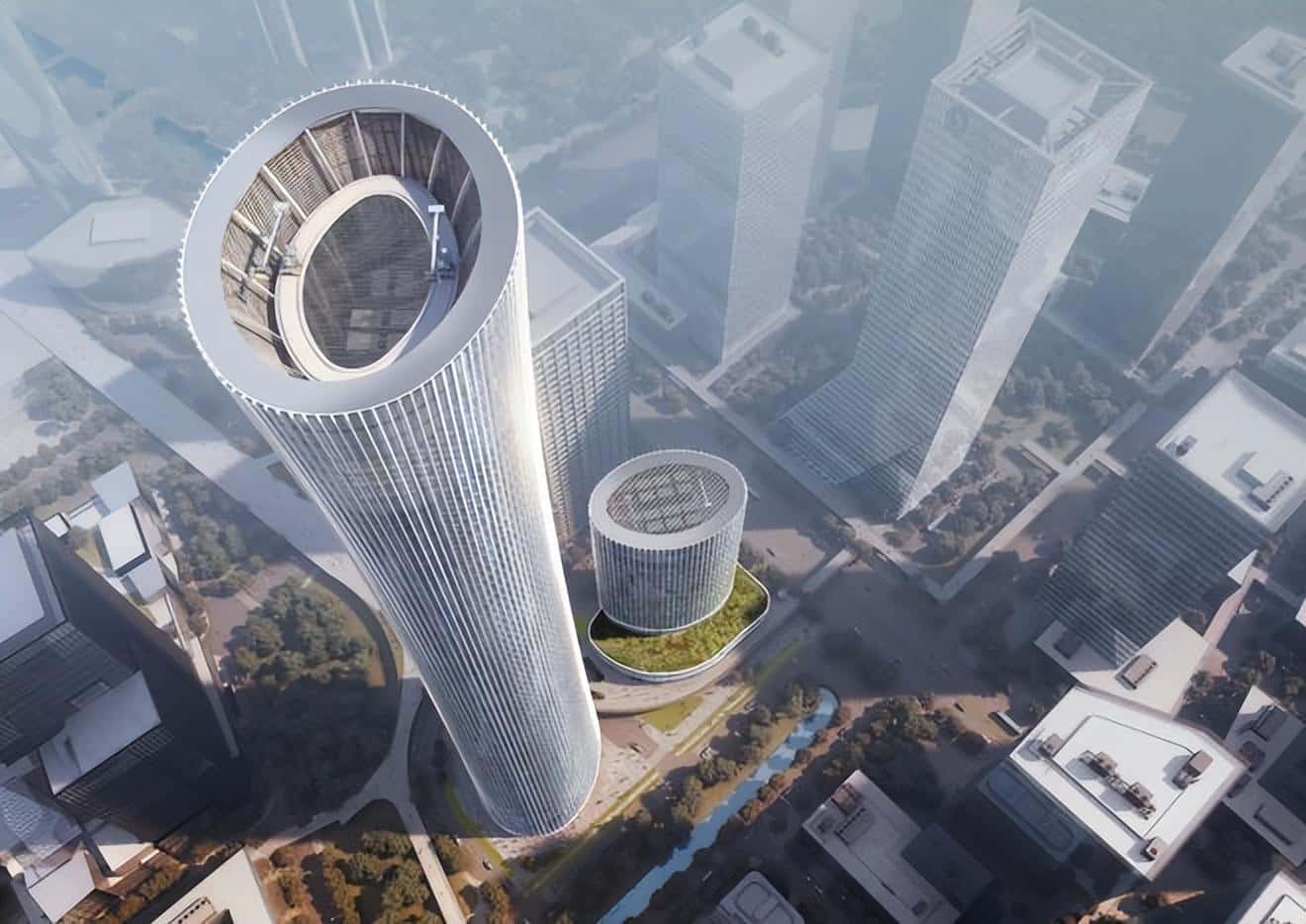 大家财险深圳总部大厦外观图