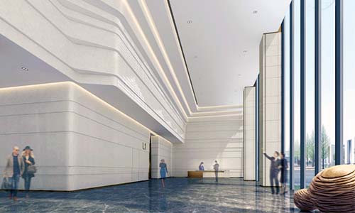 大集汇创新产业中心大堂图片