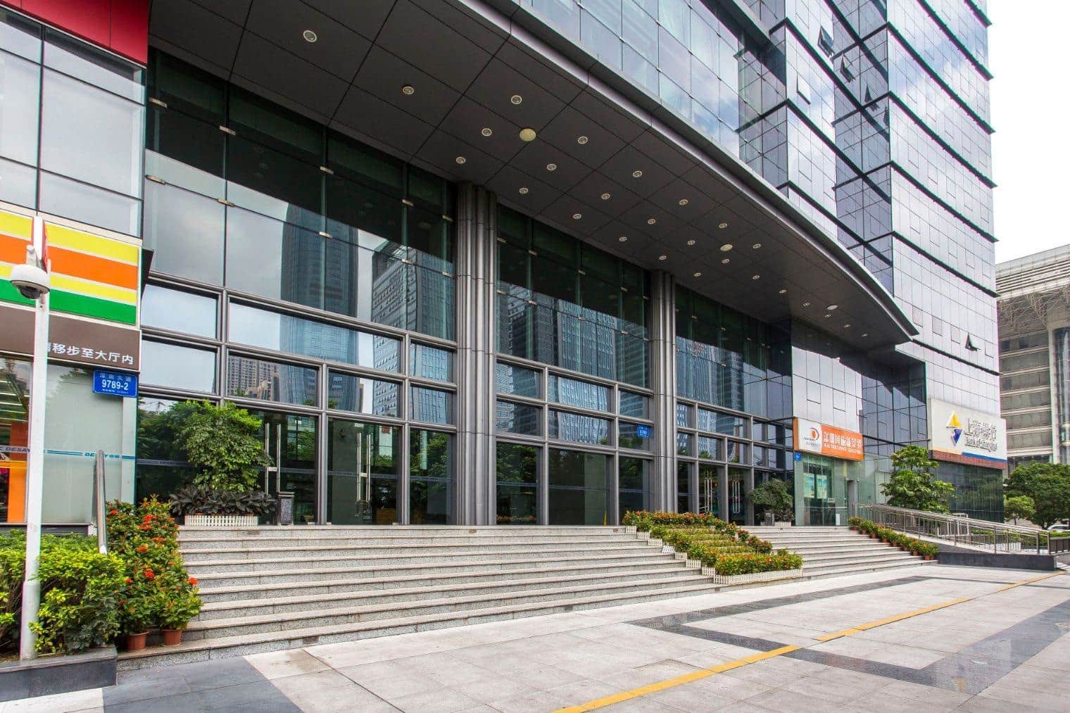 德赛科技大厦大堂图片