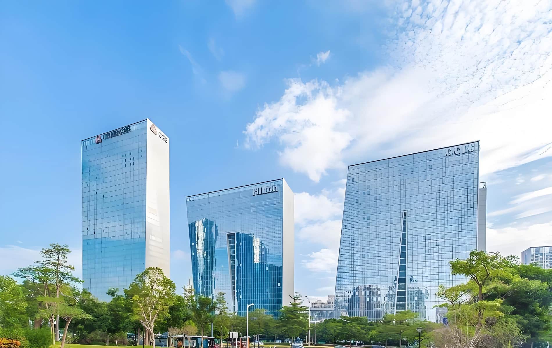 大中华国际金融中心外观图