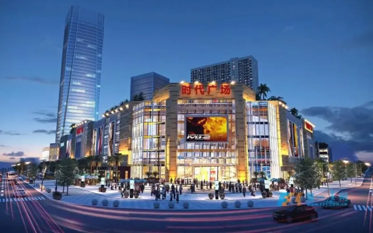 福城时代广场(嘉洲商务中心)周边环境图