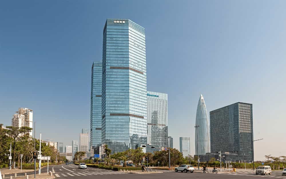 中海油大厦外观图