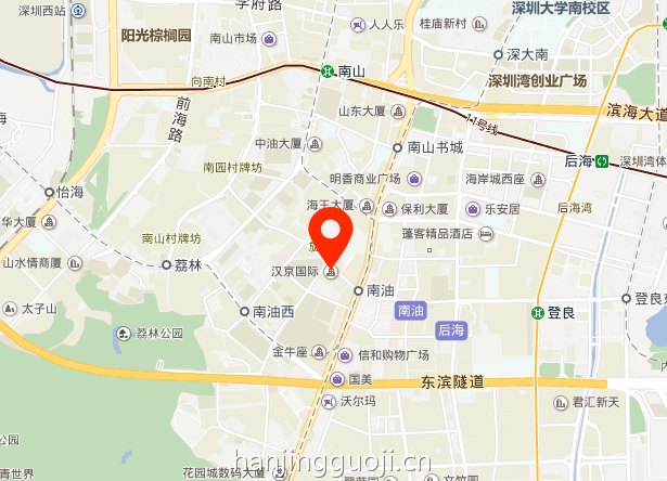 汉京国际位置地图