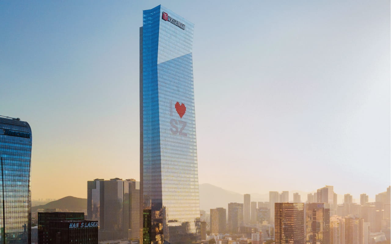 汉京中心外观图