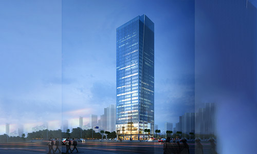 恒大都会广场外观图