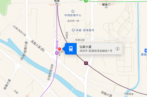 弘毅投资大厦位置地图