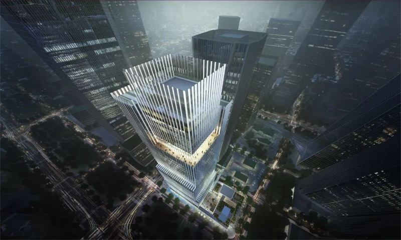 华强金融大厦外观图