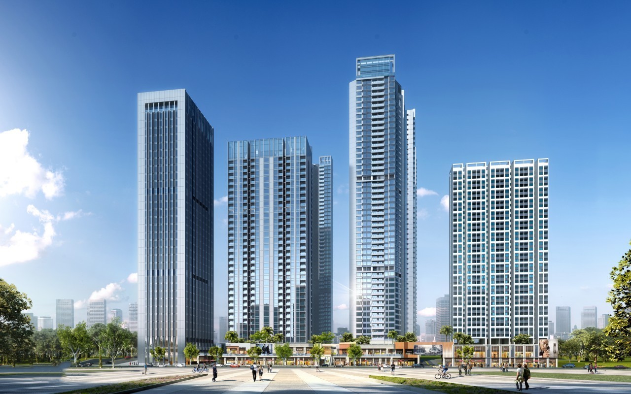 华盛珑悦大厦外观图