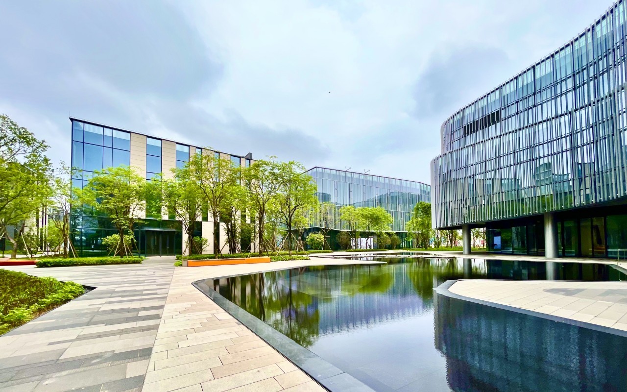 会展湾南岸大堂图片