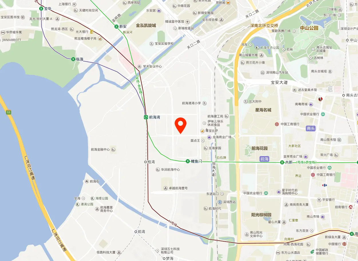 前海建滔总部大厦位置地图