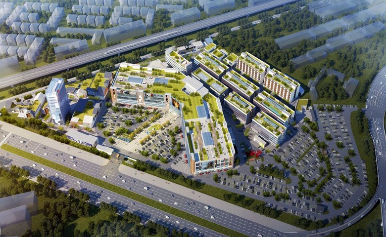 京东都市外观图