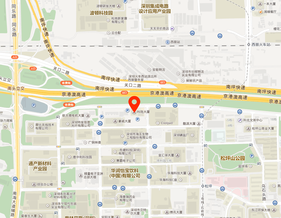 科陆大厦位置地图