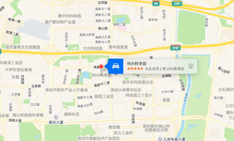 科兴科学园位置地图