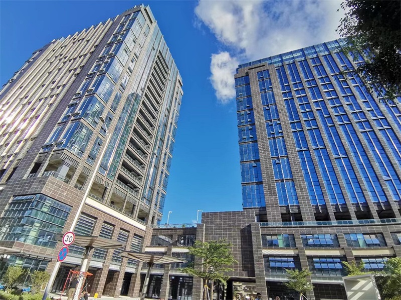 南头城莲花广场外观图