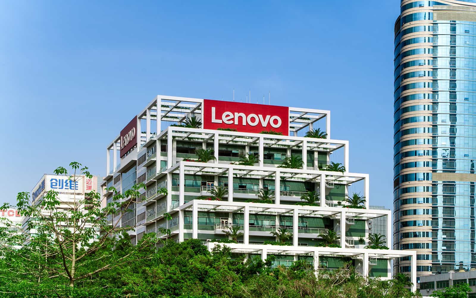 联想大厦电梯图片