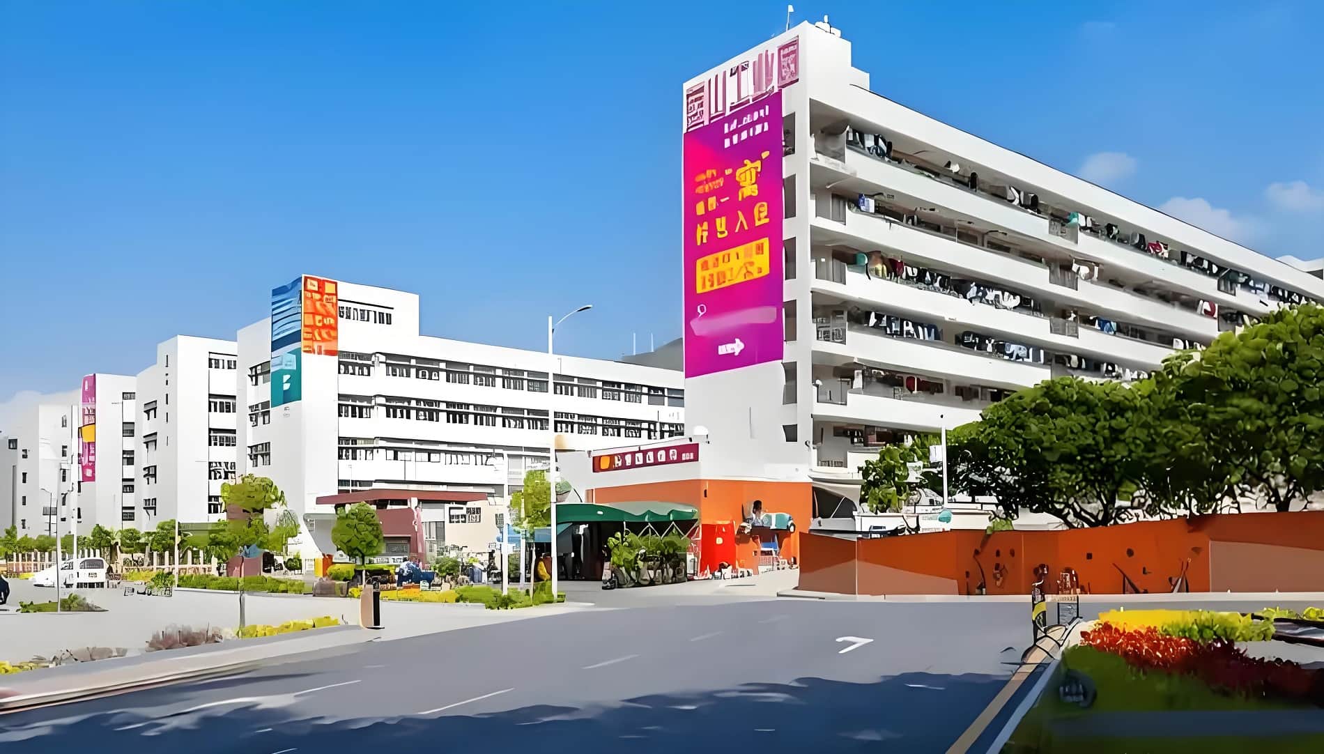 荔山工业园外观图