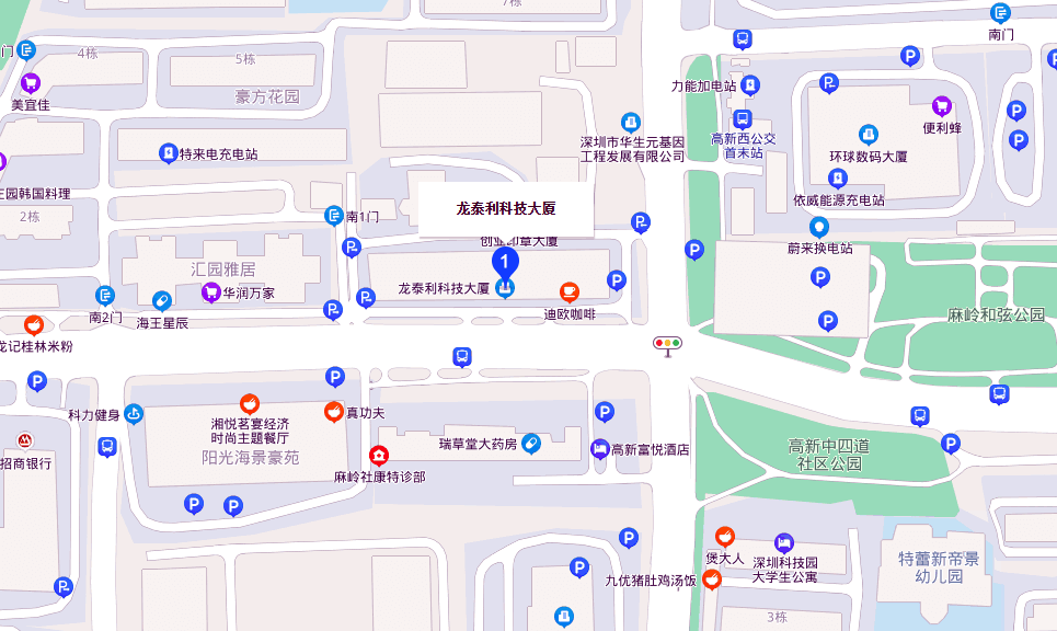 龙泰利科技大厦位置地图