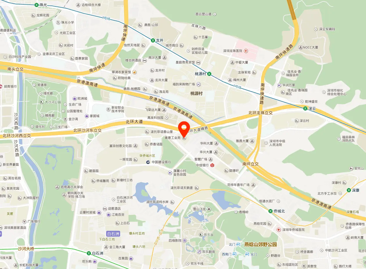 绿景美景广场位置地图