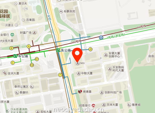 NEO企业大厦位置地图