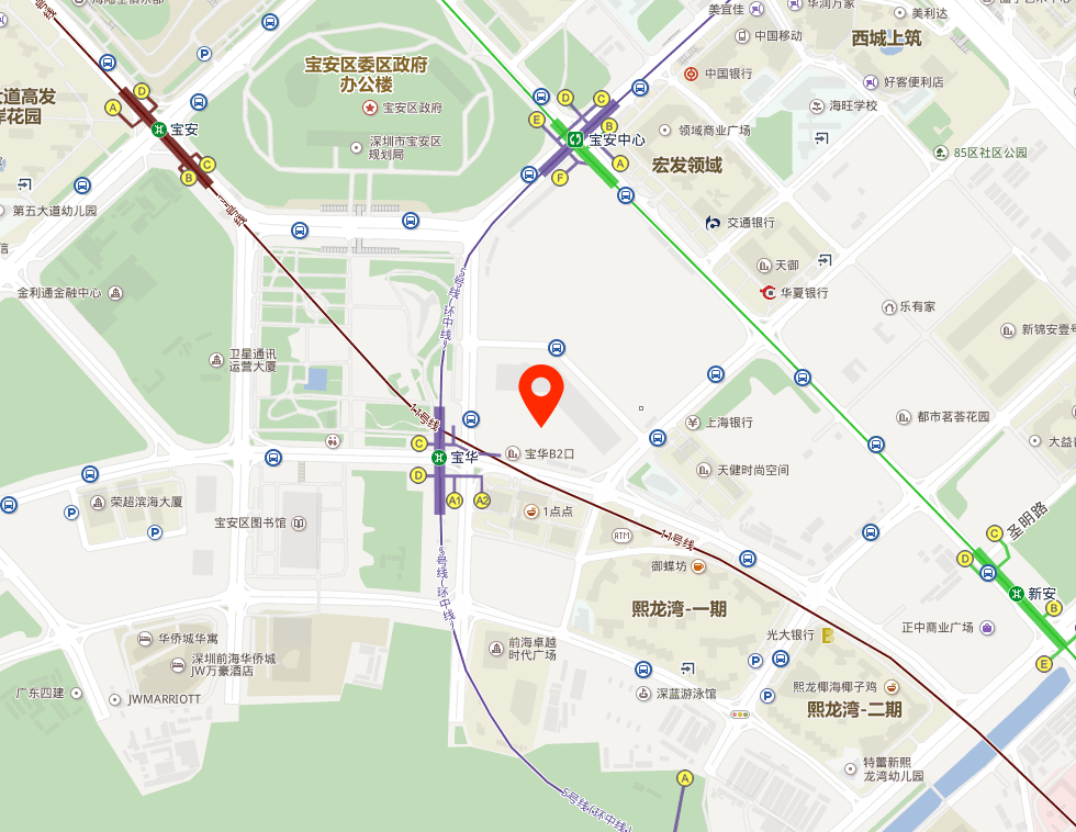 前海HOP国际位置地图