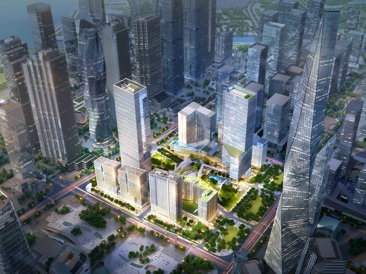 前海交易广场外观图