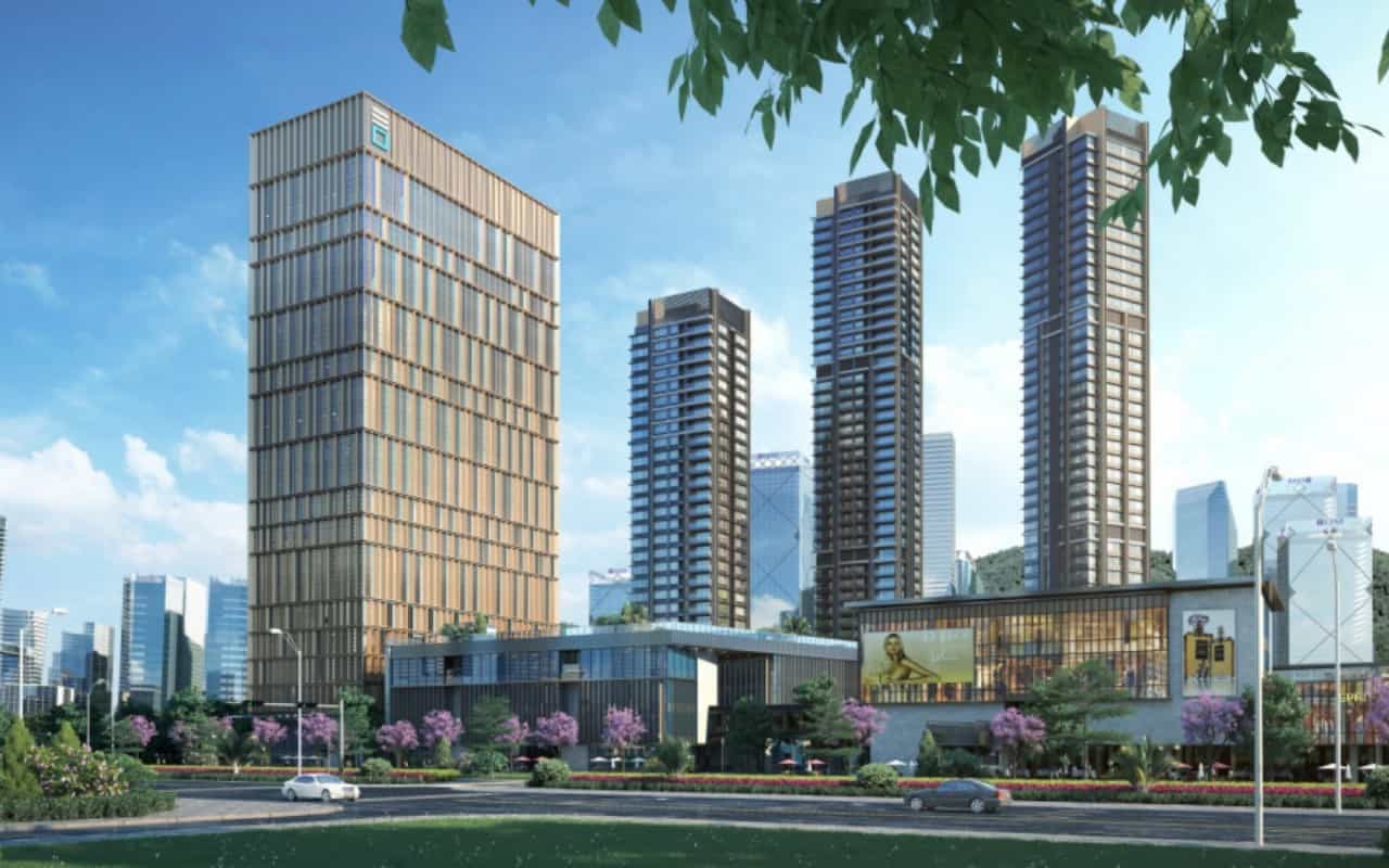 前海颐都大厦外观图