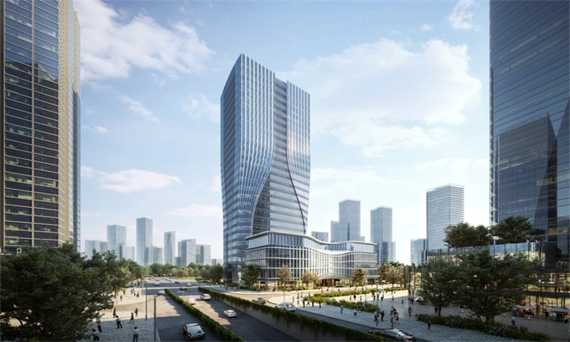 前海中冶科技大厦外观图