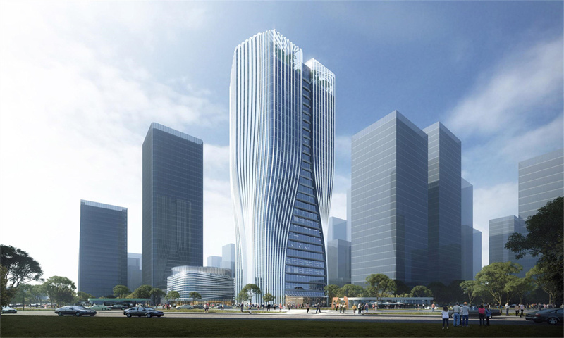 前海中冶科技大厦电梯图片