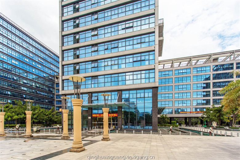 清华紫光信息港大堂图片