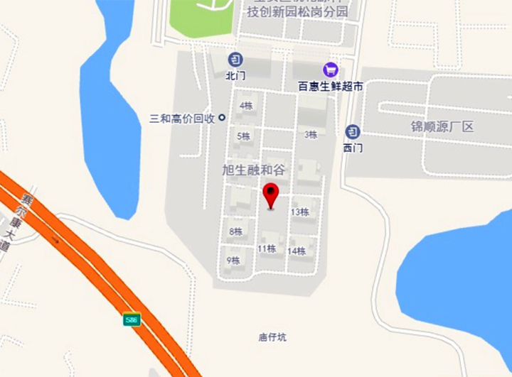 旭生融和谷位置地图