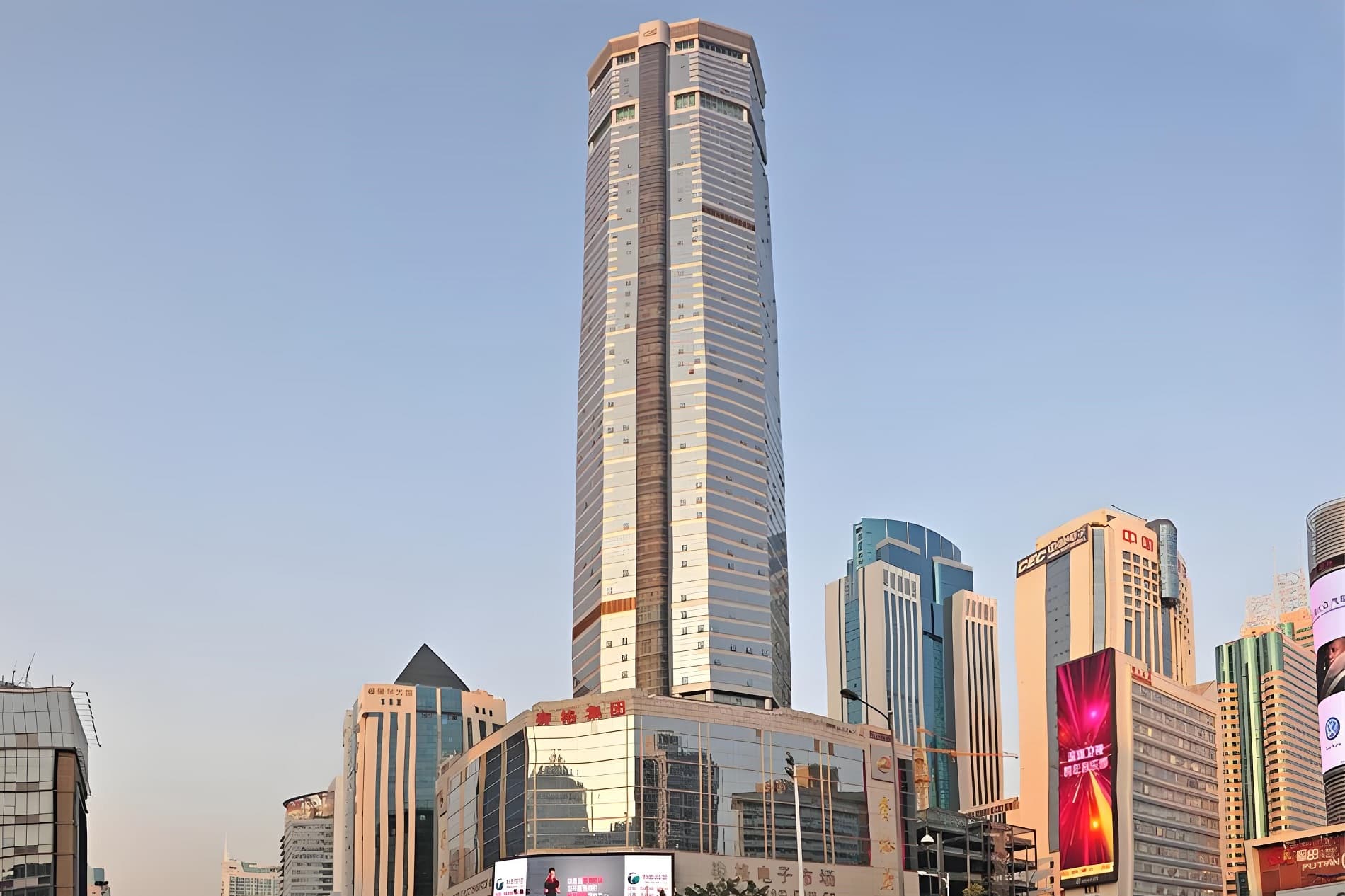 赛格广场周边环境图