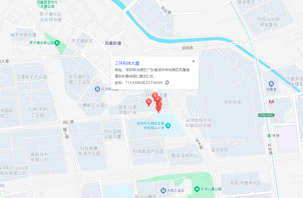 三环科技大厦位置地图