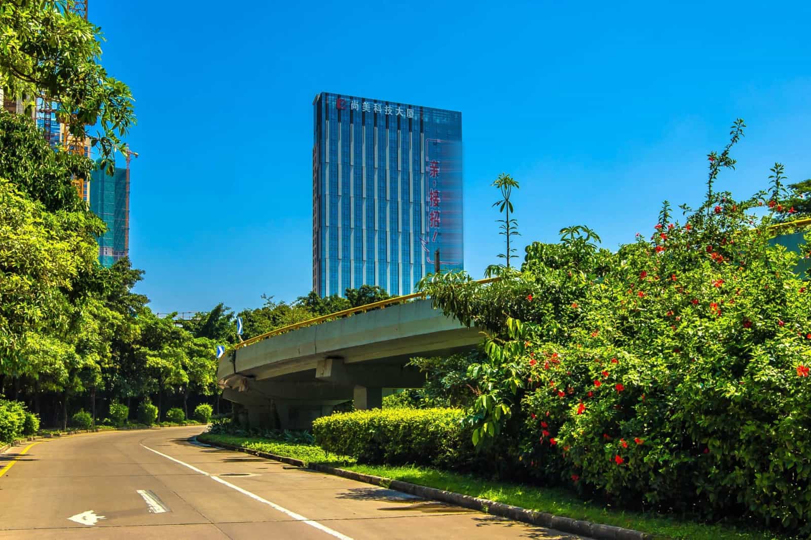 尚美科技大厦大堂图片