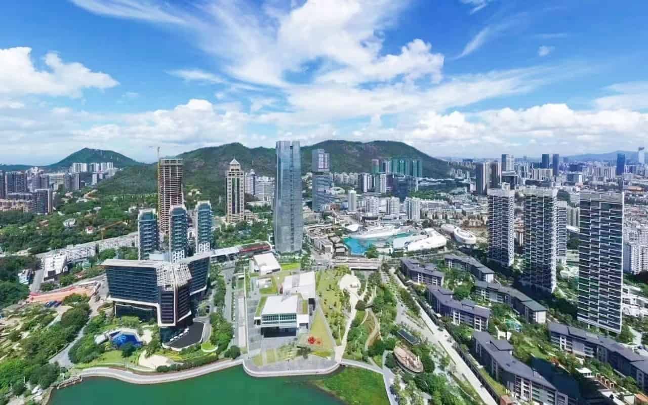 蛇口金融中心大厦电梯图片