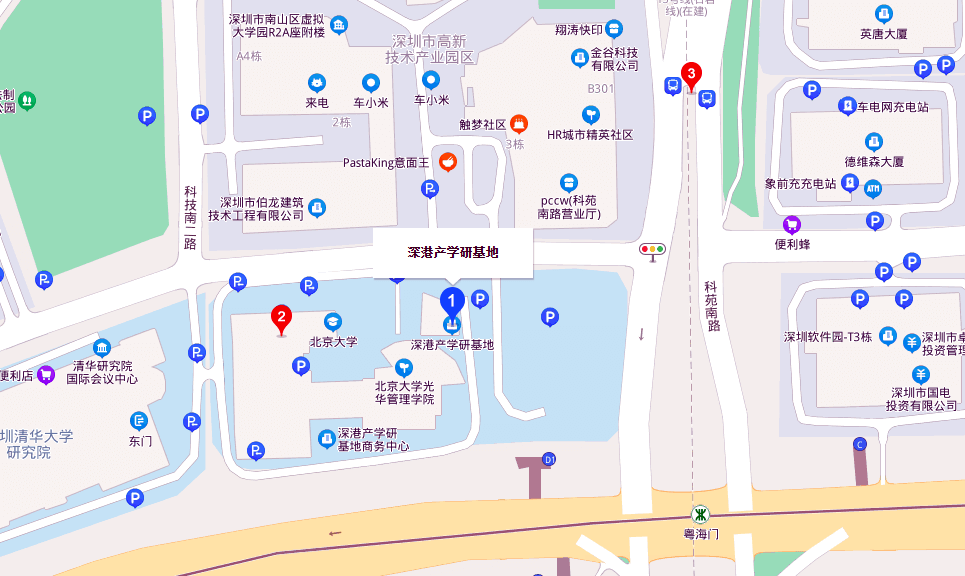 深港产学研基地位置地图