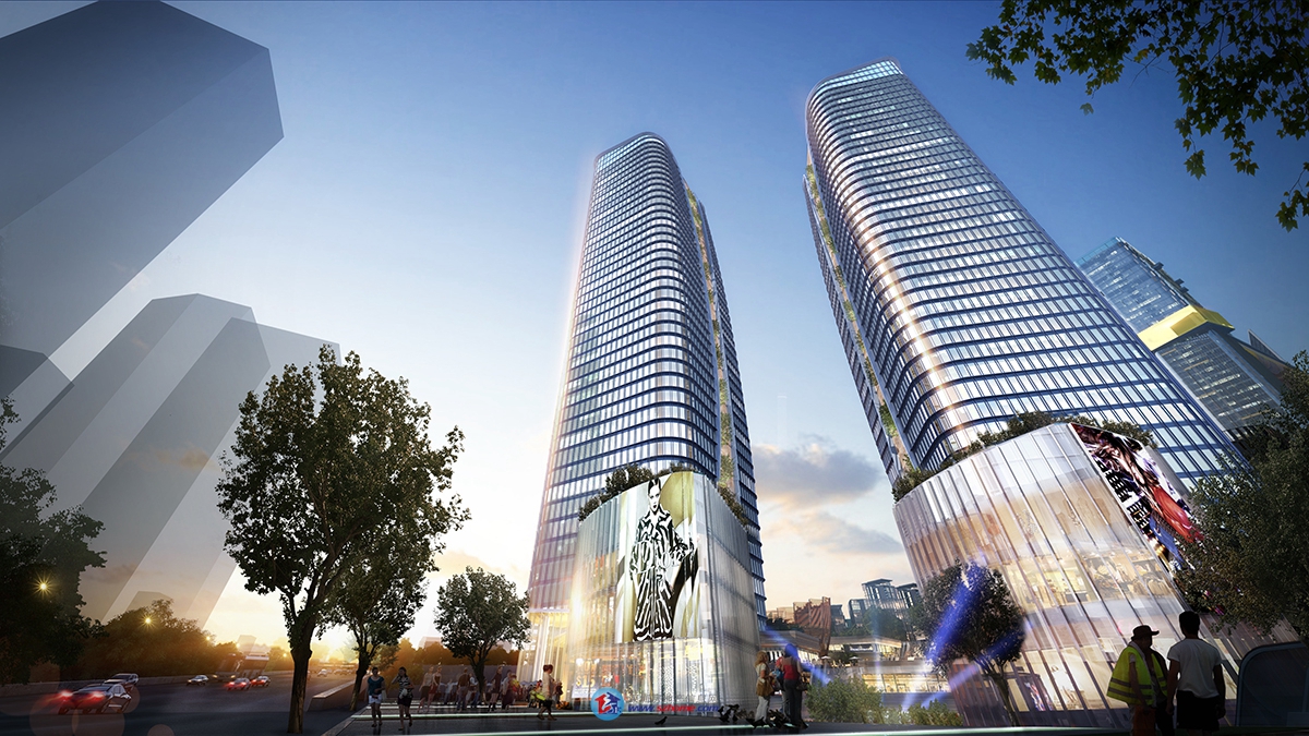 深铁前海时代总部中心外观图