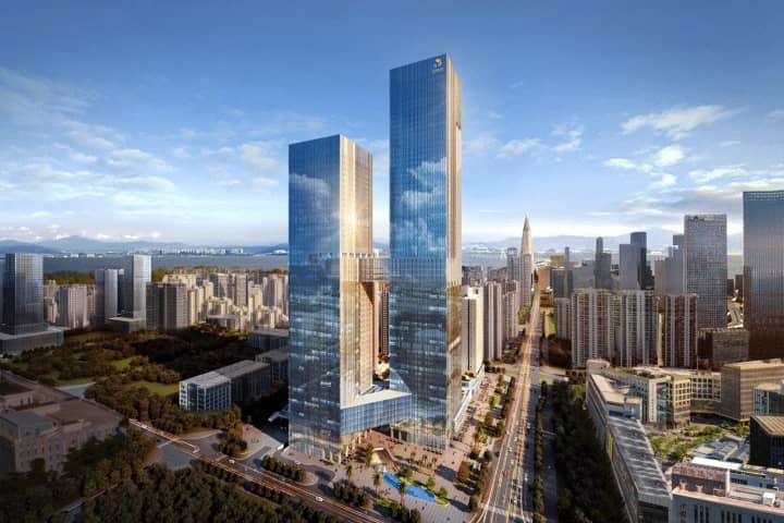 深圳湾创新科技中心外观图