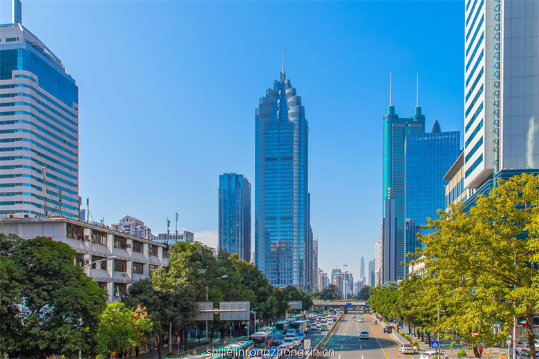 深圳世界金融中心外观图