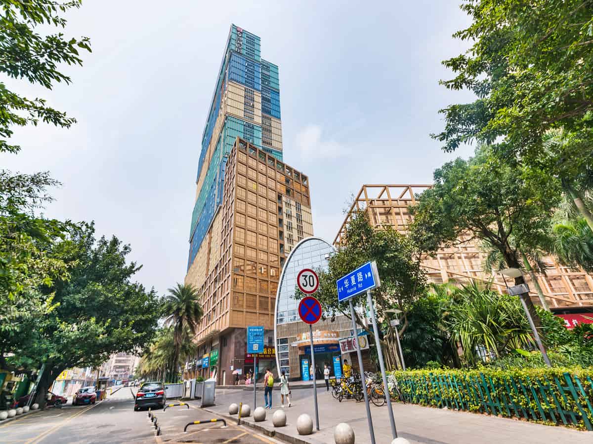 沙河世纪假日广场外观图