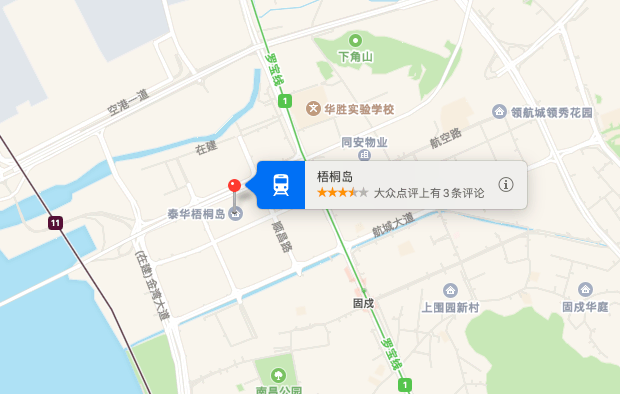 泰华梧桐岛位置地图