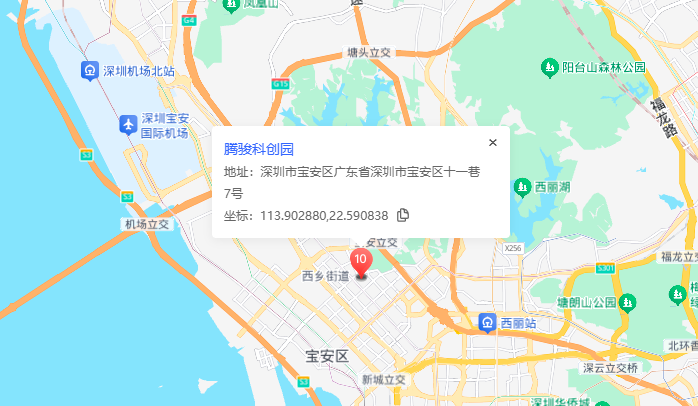 腾骏科创园位置地图