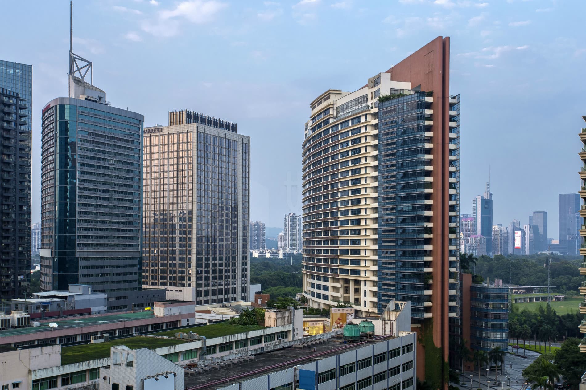 天安数码时代大厦外观图