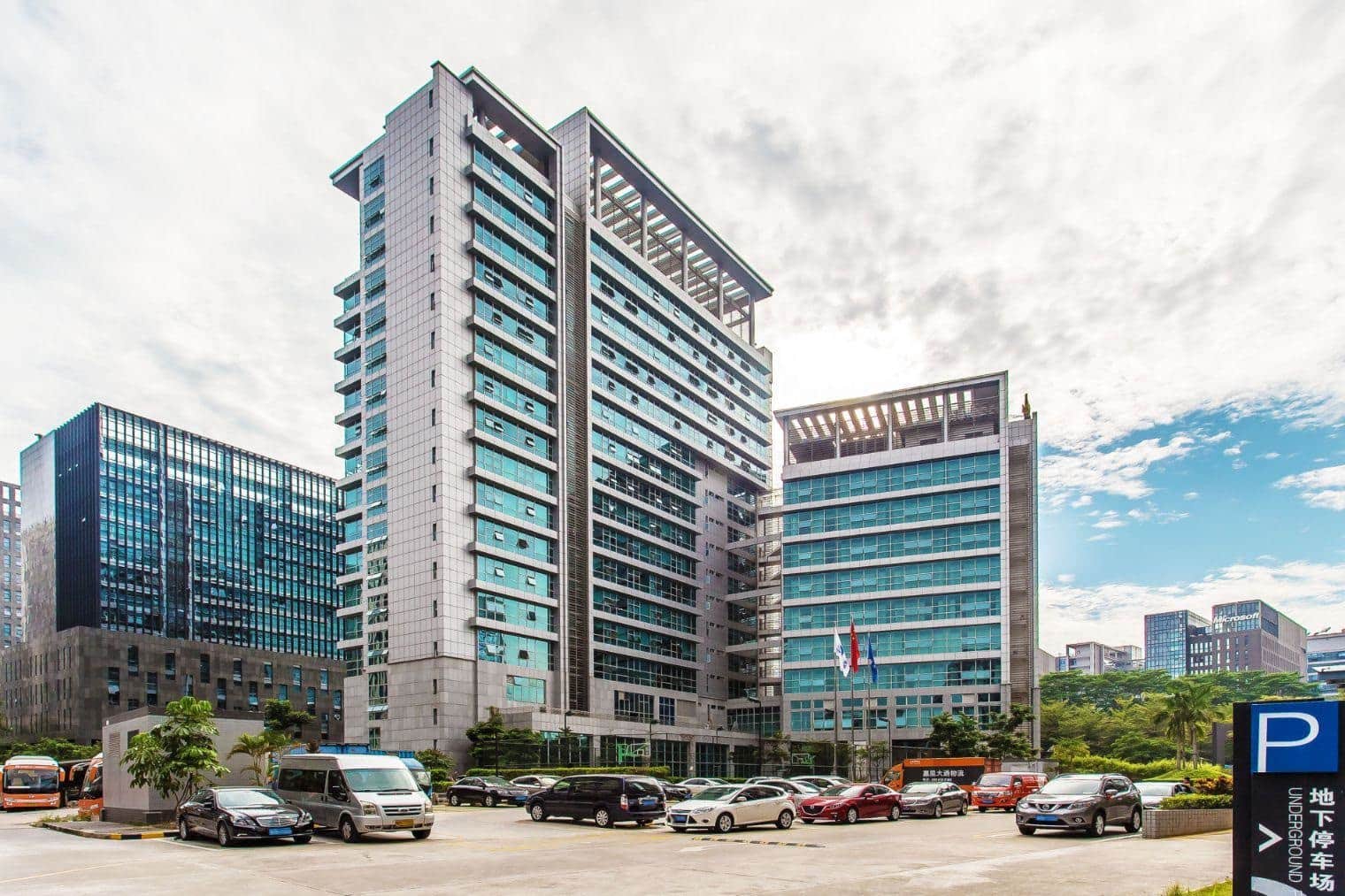 天明科技大厦外观图