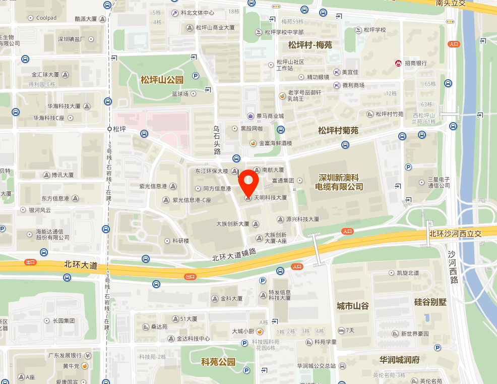 天明科技大厦位置地图