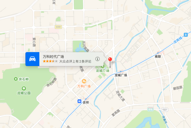 万科时代广场位置地图