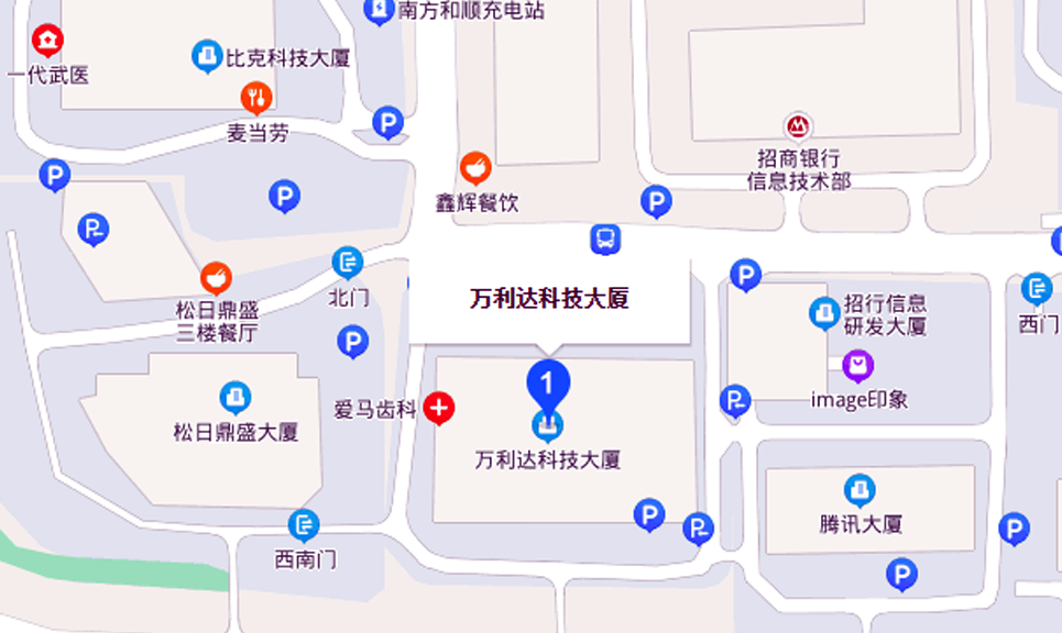万利达科技大厦位置地图