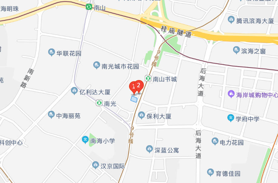 西海岸大厦位置地图